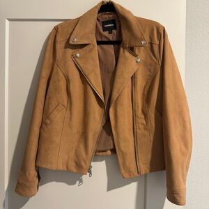 Express Faux Suede Jacket